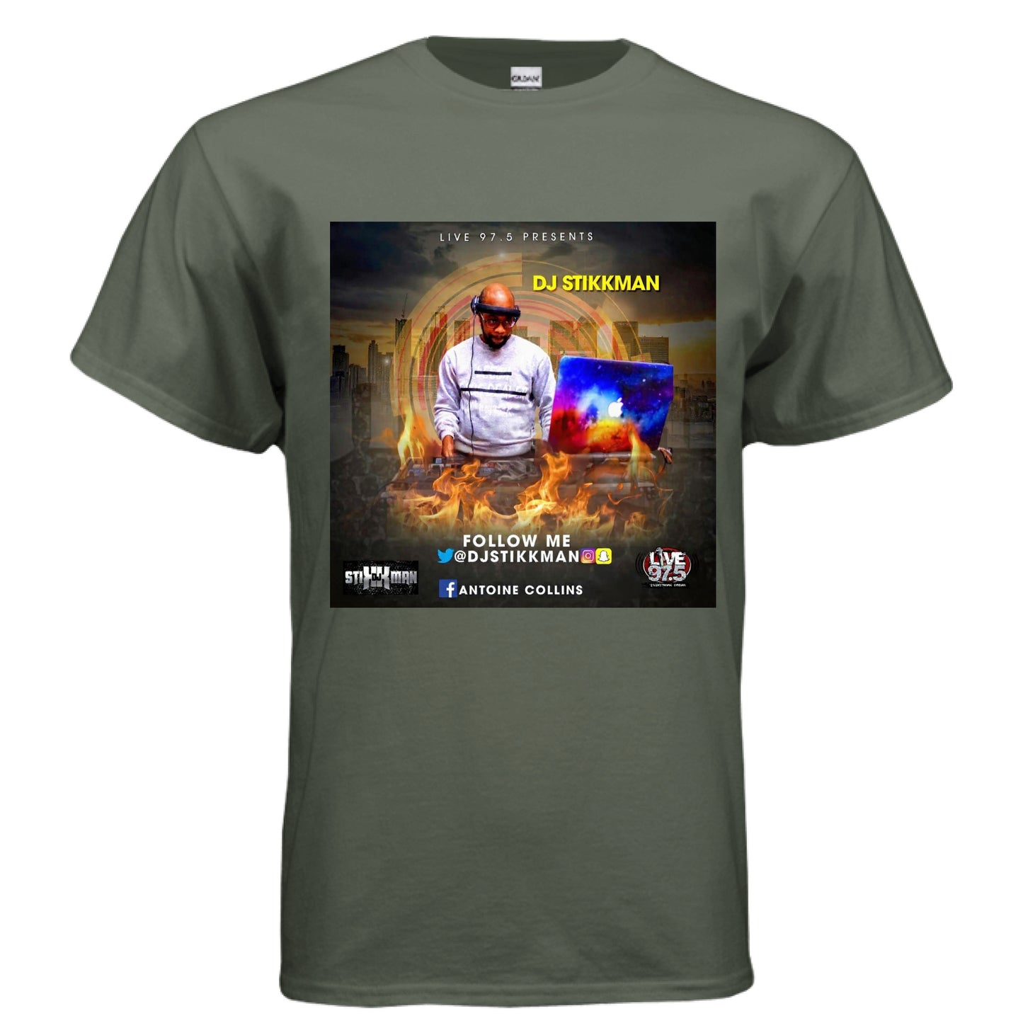 MILITARY GREEN - FRONT