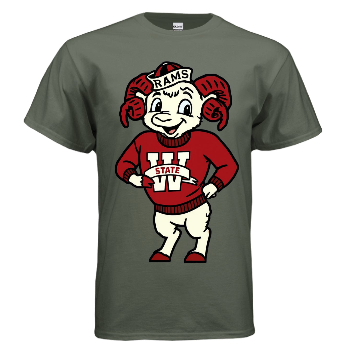 MILITARY GREEN - FRONT