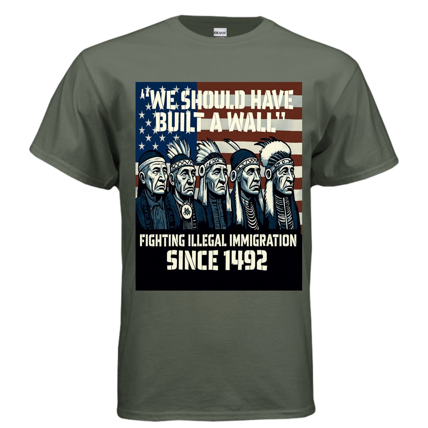 MILITARY GREEN - FRONT