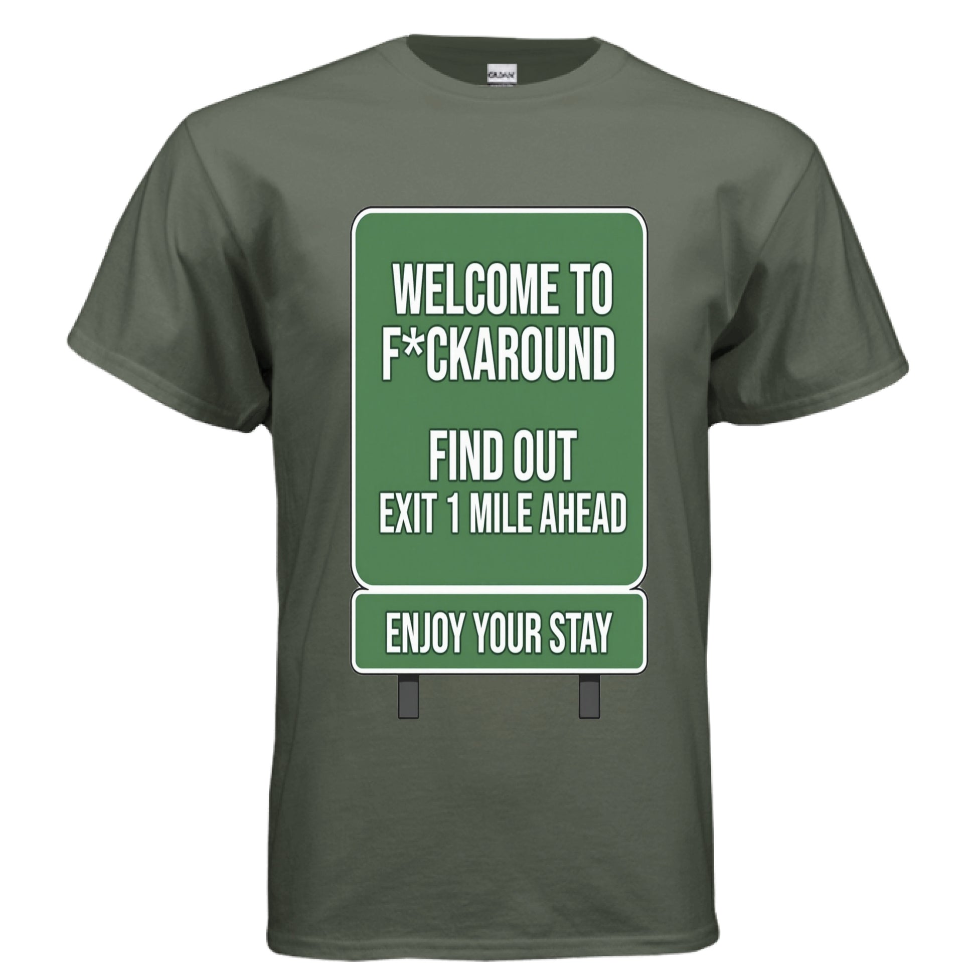 MILITARY GREEN - FRONT