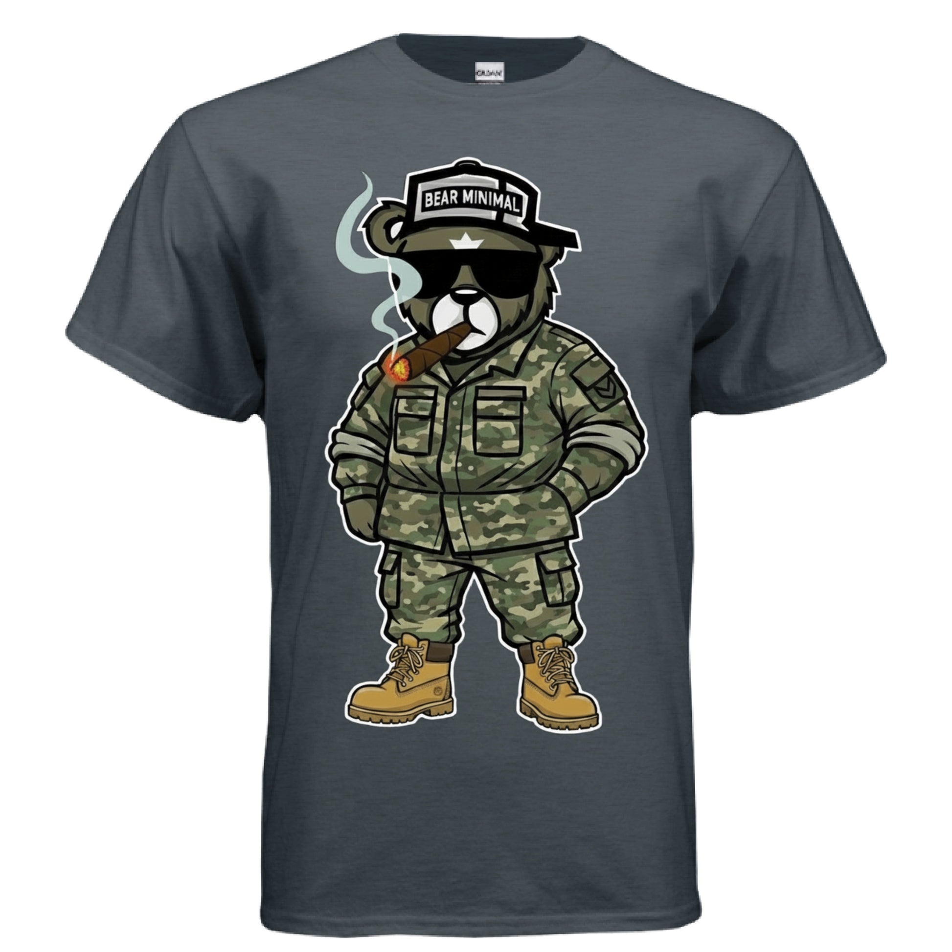 Heather Navy - FRONT