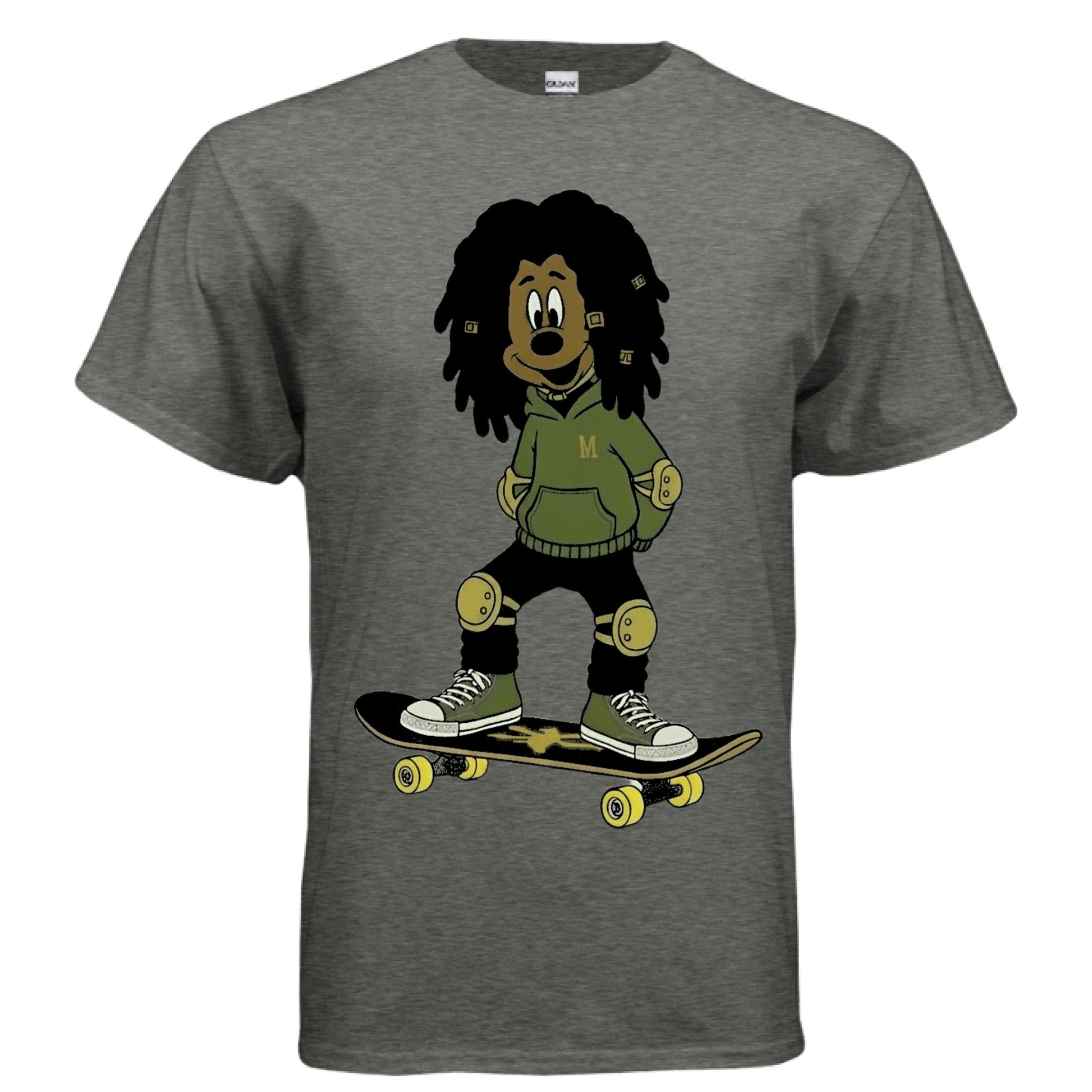 HEATHER MILITARY GREEN - FRONT