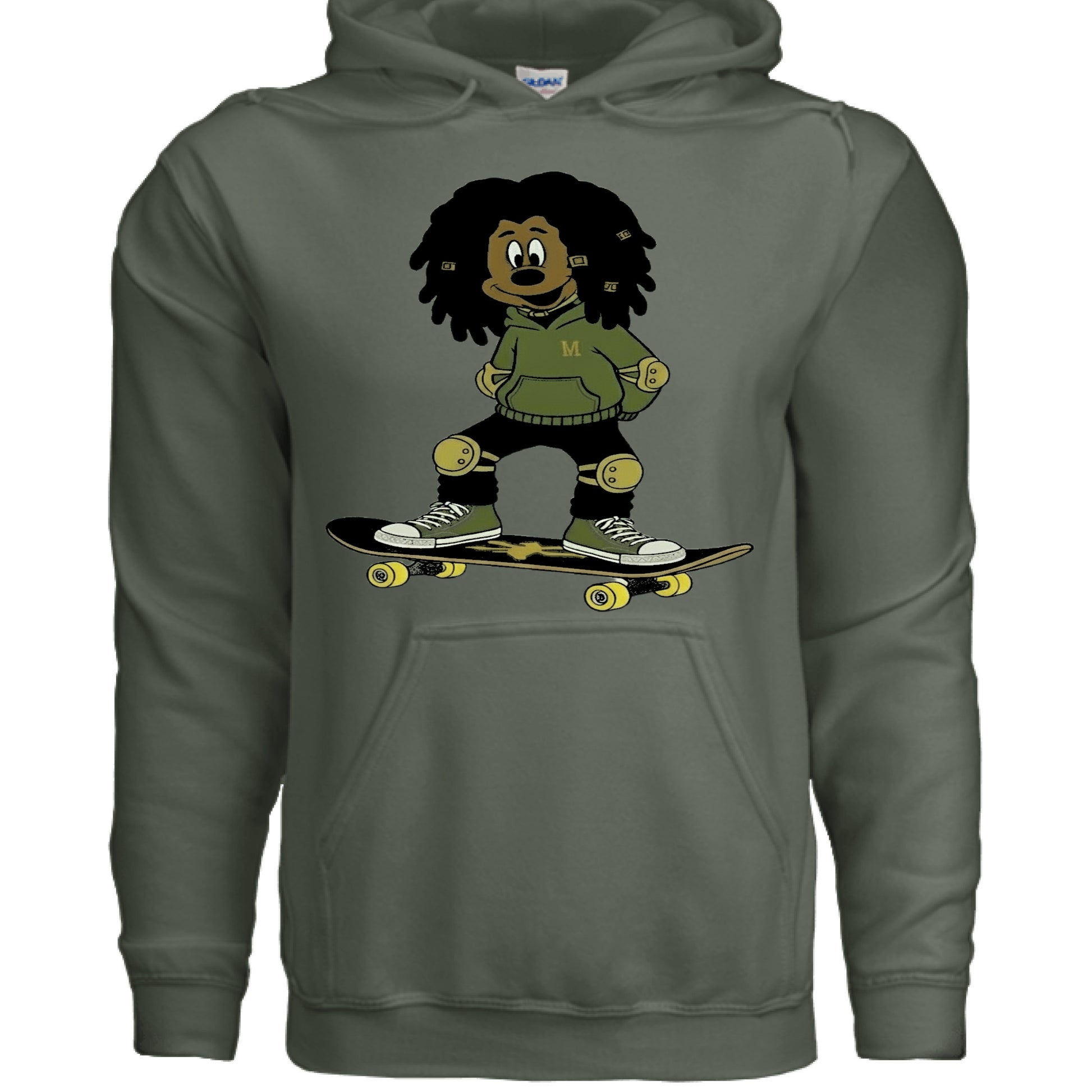 MILITARY GREEN - FRONT