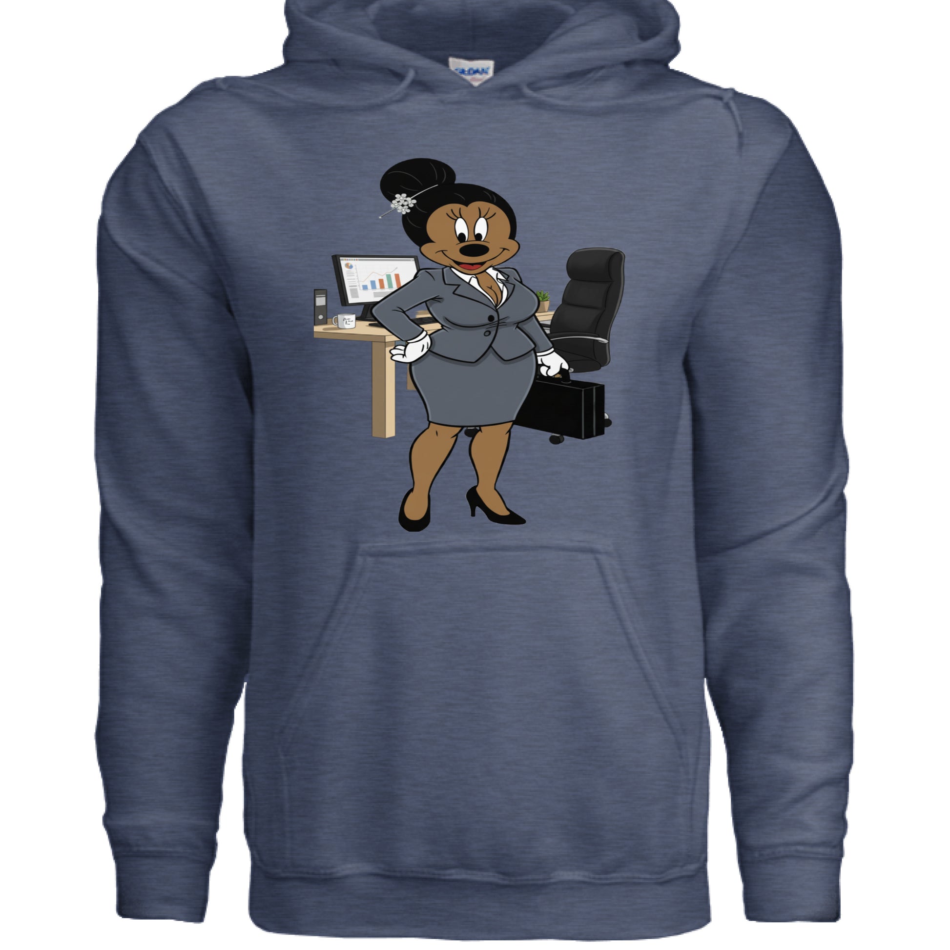 Heather Sport Dark Navy - FRONT