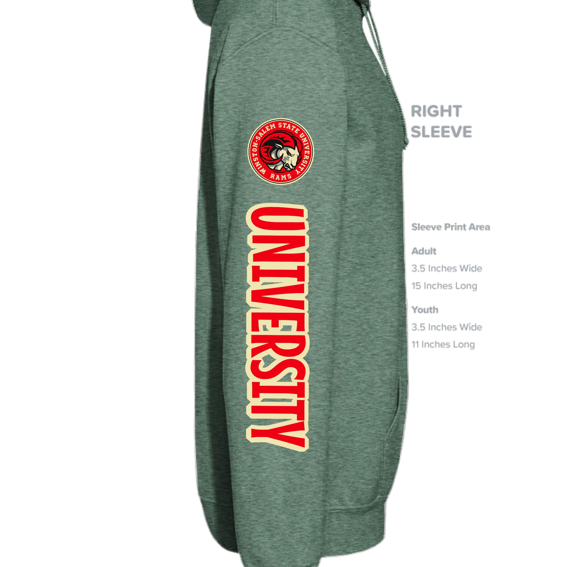 Heather Sport Dark Green - SLEEVE_RIGHT