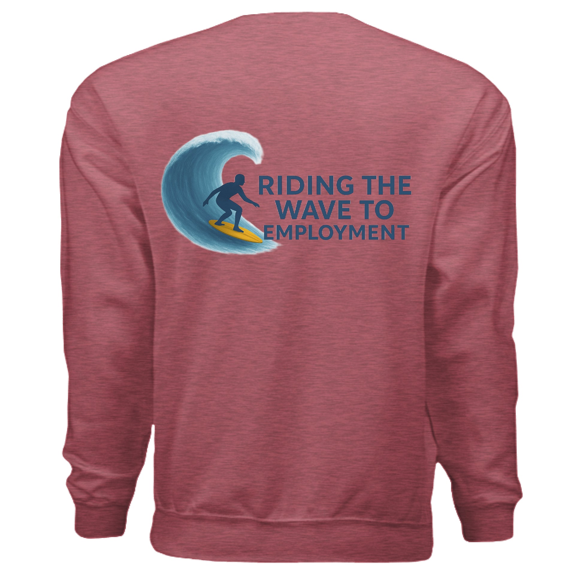 Heather Sport Scarlet Red - BACK