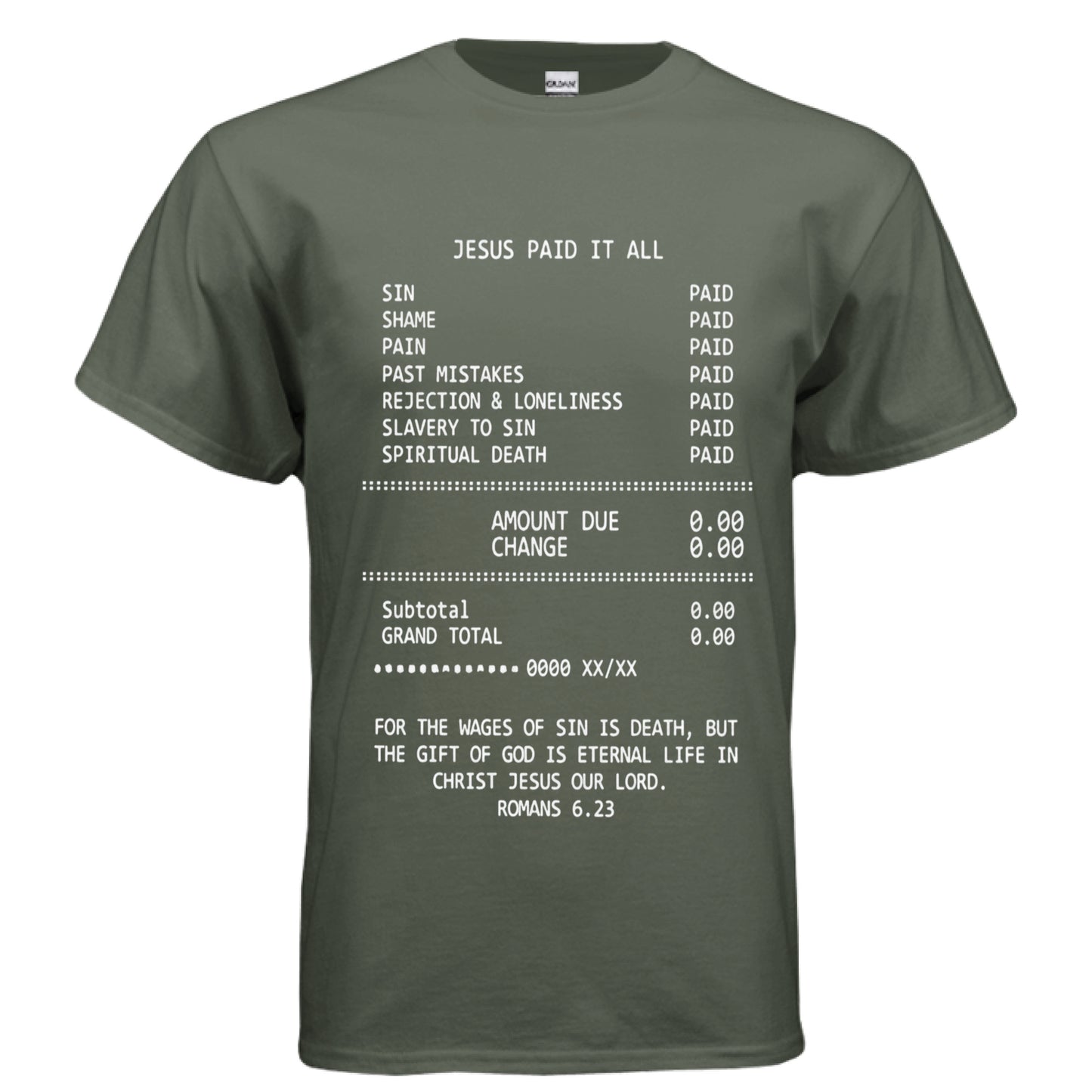 MILITARY GREEN - FRONT