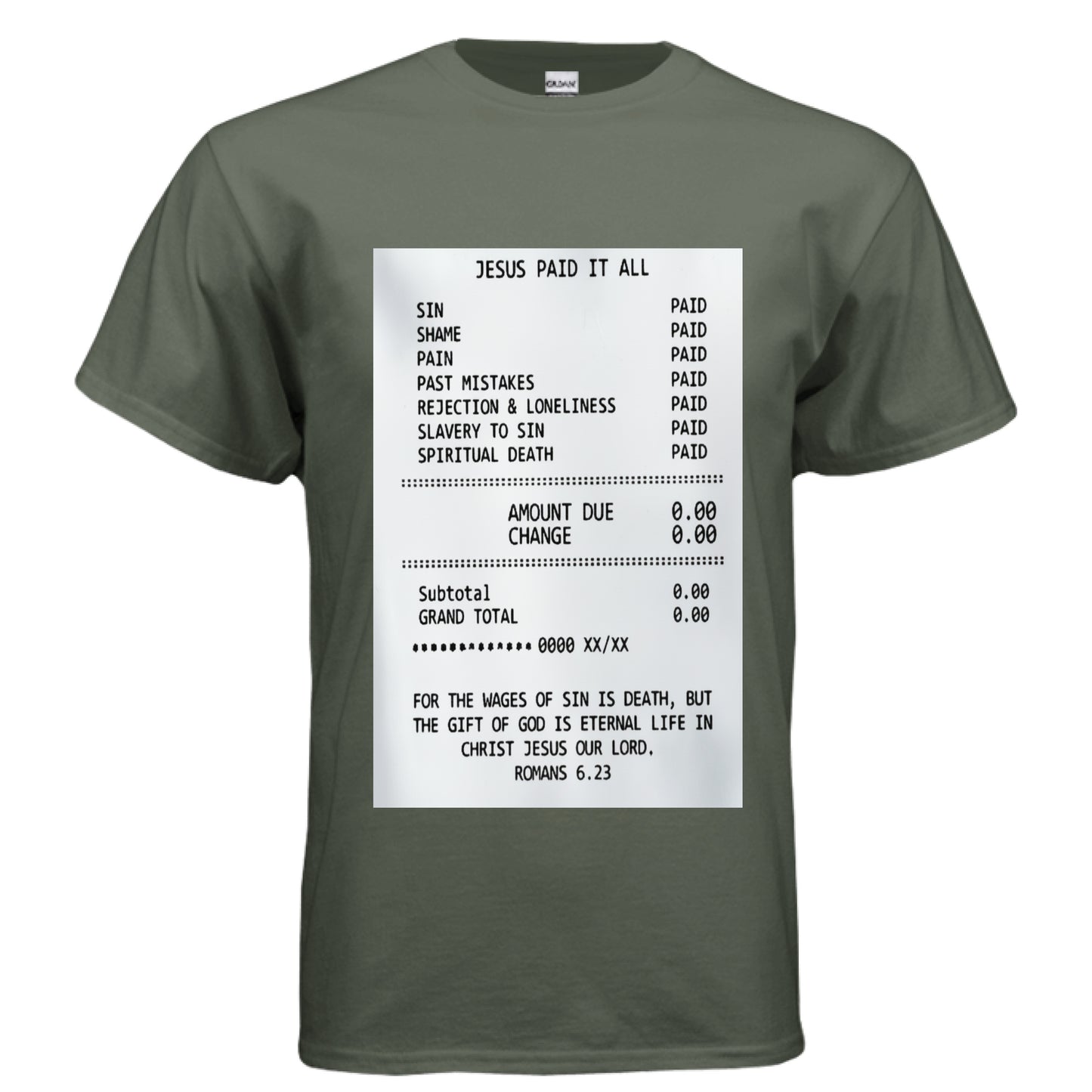 MILITARY GREEN - FRONT