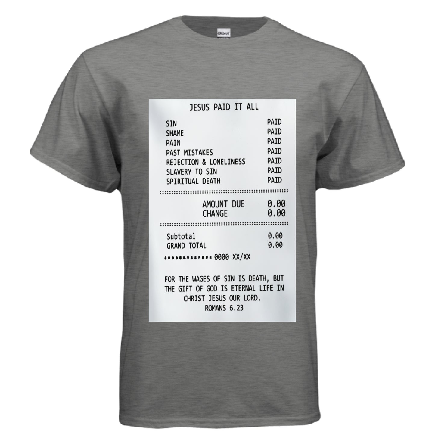 GRAPHITE HEATHER - FRONT