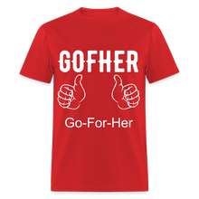 Load image into Gallery viewer, Gofher Unisex Classic T-Shirt - red