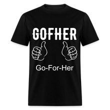 Load image into Gallery viewer, Gofher Unisex Classic T-Shirt - black