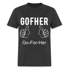 Load image into Gallery viewer, Gofher Unisex Classic T-Shirt - heather black