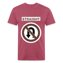 Load image into Gallery viewer, Straight Path Fitted Cotton/Poly T-Shirt by Next Level - heather burgundy