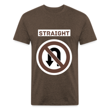 Load image into Gallery viewer, Straight Path Fitted Cotton/Poly T-Shirt by Next Level - heather espresso