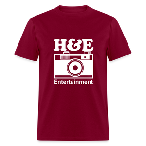 H&E Classic T-Shirt - burgundy