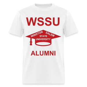 WSSU Alumni Classic T-Shirt - white