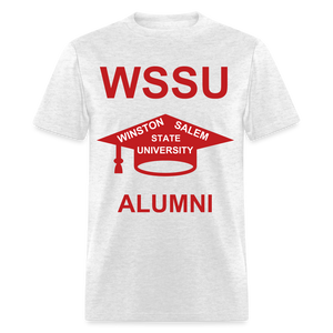 WSSU Alumni Classic T-Shirt - light heather gray