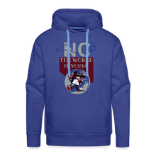 Load image into Gallery viewer, North Carolina - The World Is Yours Premium DTF Hoodie by Bear Minimal - royal blue