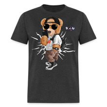 Load image into Gallery viewer, Cool Teddy Classic T-Shirt by Bear Minimal - heather black
