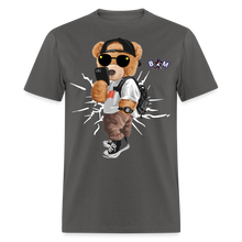 Load image into Gallery viewer, Cool Teddy Classic T-Shirt by Bear Minimal - charcoal