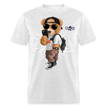 Load image into Gallery viewer, Cool Teddy Classic T-Shirt by Bear Minimal - light heather gray