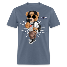Load image into Gallery viewer, Cool Teddy Classic T-Shirt by Bear Minimal - denim