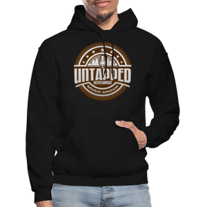 Untapped Ent. Music Group Heavy Blend Adult Hoodie DTF - black