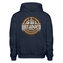 Load image into Gallery viewer, Untapped Ent. Music Group Heavy Blend Adult Hoodie DTF - navy