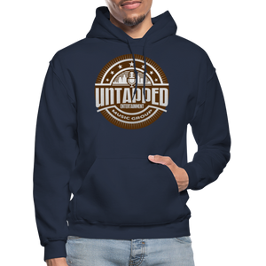 Untapped Ent. Music Group Heavy Blend Adult Hoodie DTF - navy