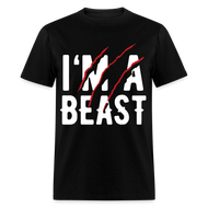 Beast Mode Classic T-Shirt Flex Velvety Vinyl - black