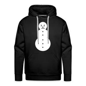 Snowman Men’s Premium Hoodie - black