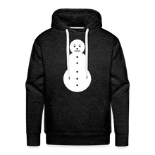 Load image into Gallery viewer, Snowman Men’s Premium Hoodie - charcoal grey