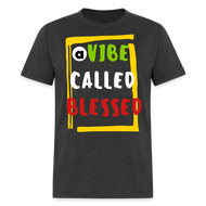 A Vibe Called Blessed Unisex Classic T-Shirt Flex Print (smooth) - heather black
