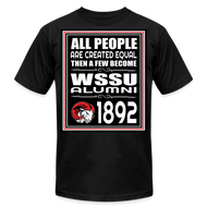 WSSU Alumni Unisex Classic T-Shirt DTF - black