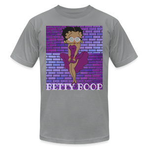 Betty Boop in Purple Brick DTF Classic T-Shirt - slate