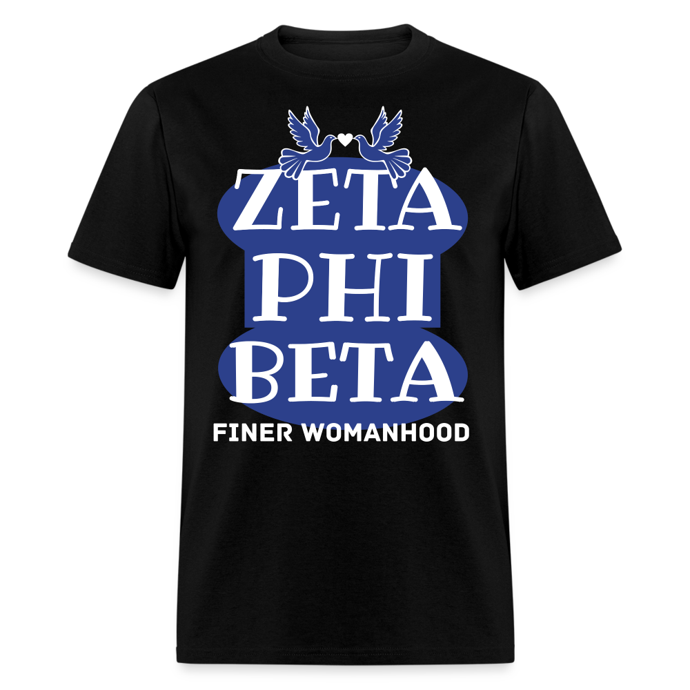 Finer Womanhood Flex Print (smooth) Classic T-Shirt - black
