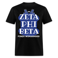 Finer Womanhood Flex Print (smooth) Classic T-Shirt - black