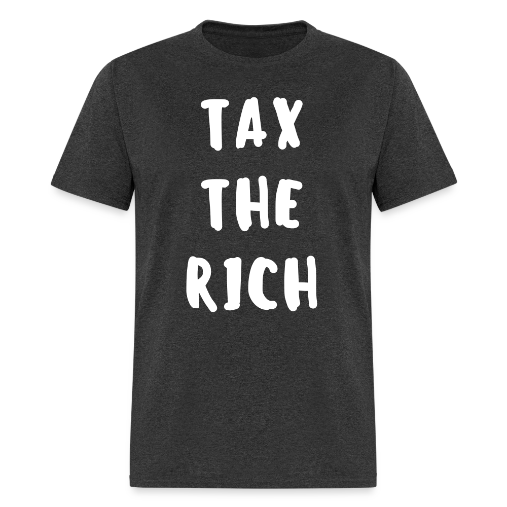 Tax the Rich Classic T-Shirt Flex Print (smooth) - heather black