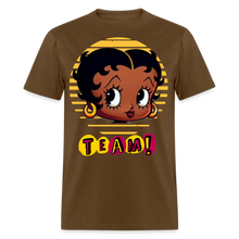 Load image into Gallery viewer, Team Boop Unisex Jersey T-Shirt by Bella + Canvas - brown