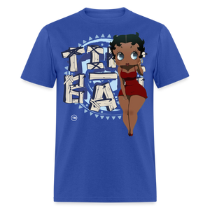 Tiki Bar Betty - Classic T-Shirt - royal blue