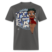 Load image into Gallery viewer, Tiki Bar Betty - Classic T-Shirt - charcoal