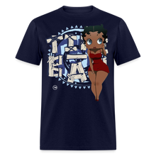 Load image into Gallery viewer, Tiki Bar Betty - Classic T-Shirt - navy
