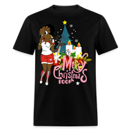 Merry Christmas Boop Classic T-Shirt DTG - black