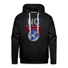 Load image into Gallery viewer, North Carolina - The World Is Yours Premium DTF Hoodie by Bear Minimal - charcoal grey