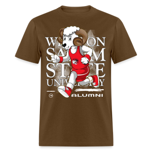 Ramsey the Ram Alumni Classic T-Shirt DTG - brown
