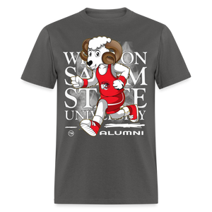 Ramsey the Ram Alumni Classic T-Shirt DTG - charcoal