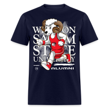 Load image into Gallery viewer, Ramsey the Ram Alumni Classic T-Shirt DTG - navy