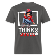 Think Out The Box Boop - Classic T - charcoal