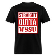 Straight Outta WSSU Classic T-Shirt - black