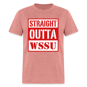 Straight Outta WSSU Classic T-Shirt - heather mauve